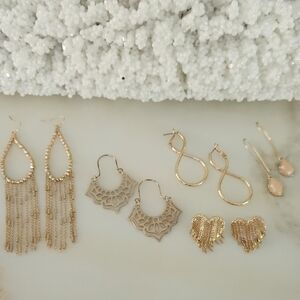 5 Pair Earring Bundle! 5 Pairs For One Low Price!